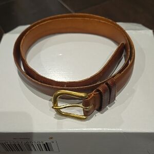 Coach Belt 34 85cm British Tan Brown